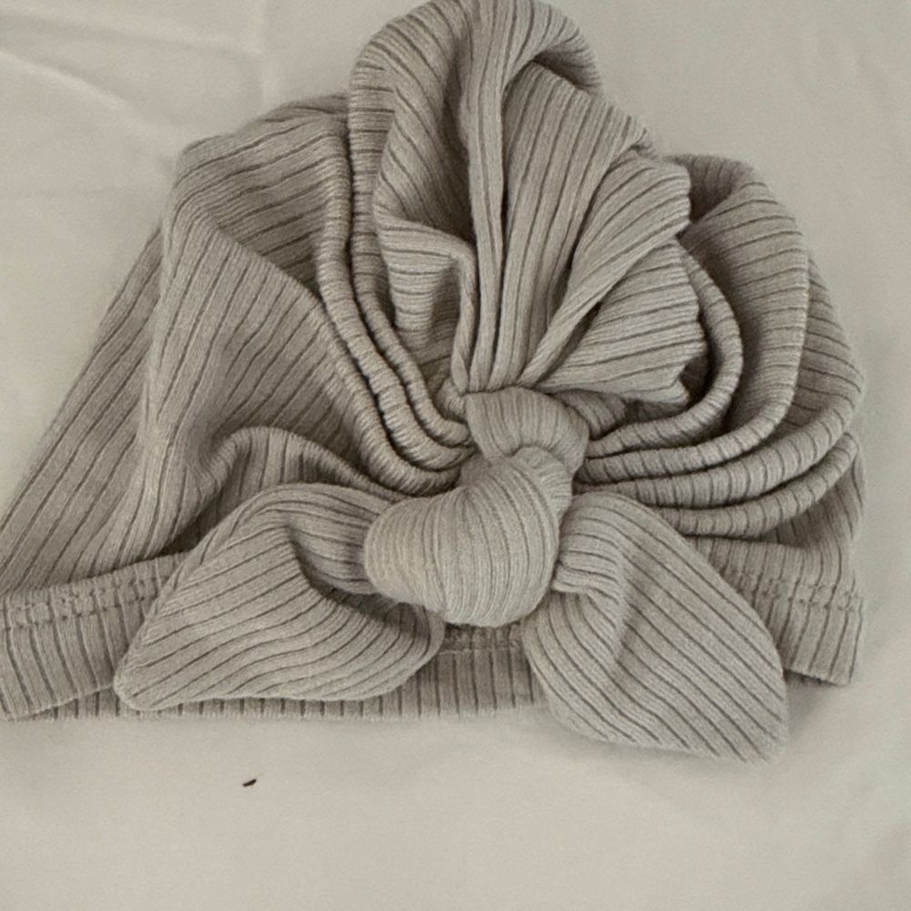 Kyte BABY Ribbed Gray Kids Hat